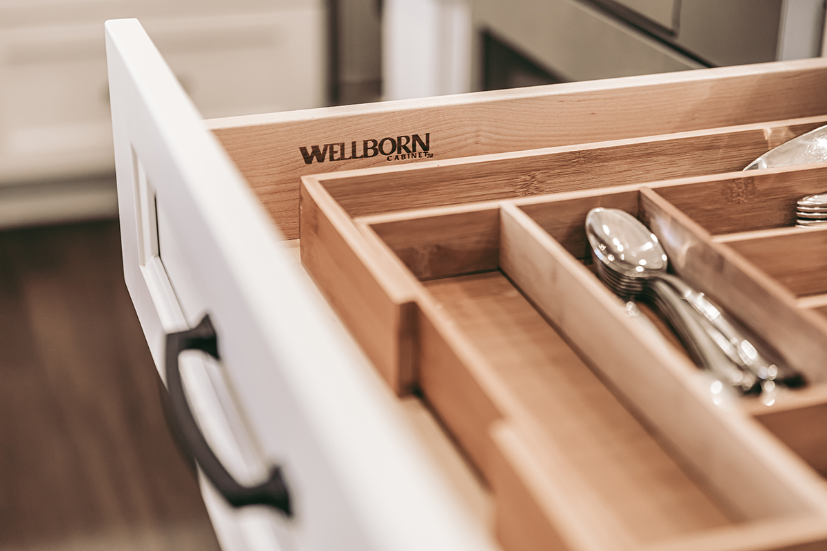 Wellborn silverware drawer